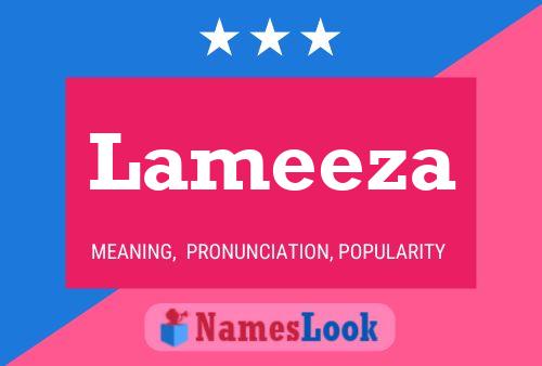 Lameeza Name Poster