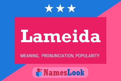 Lameida Name Poster