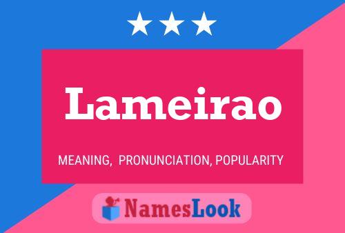 Lameirao Name Poster