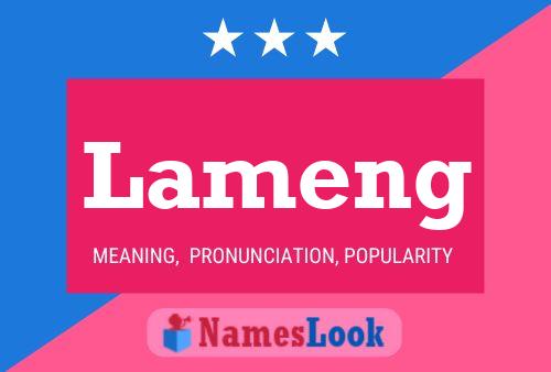 Lameng Name Poster