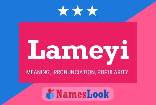 Lameyi Name Poster