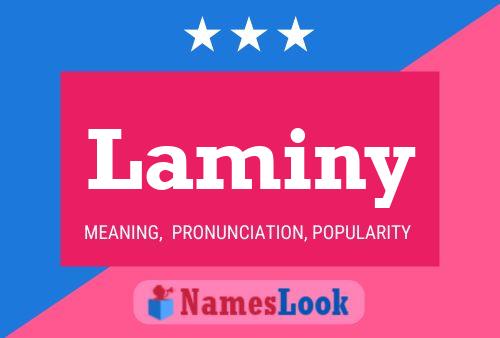 Laminy Name Poster