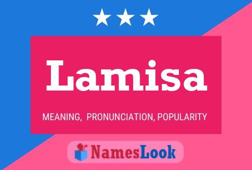 Lamisa Name Poster