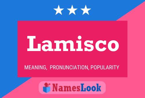 Lamisco Name Poster