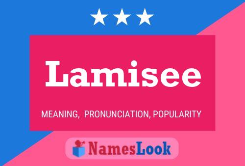 Lamisee Name Poster