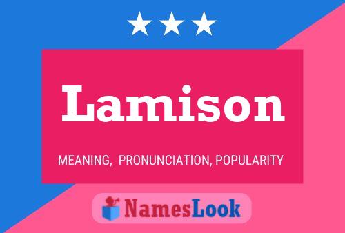 Lamison Name Poster