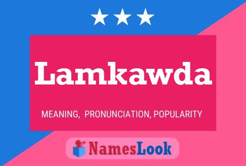 Lamkawda Name Poster