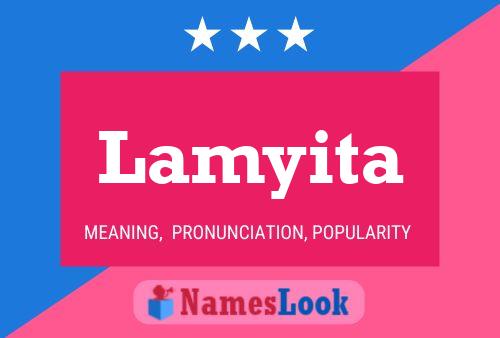 Lamyita Name Poster