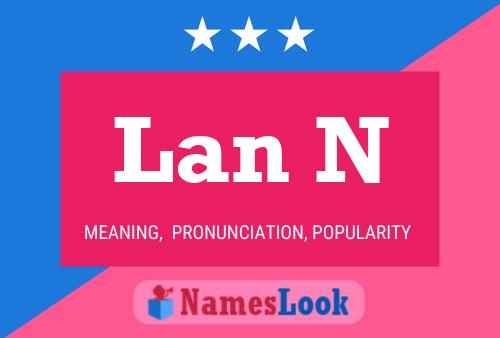 Lan N Name Poster