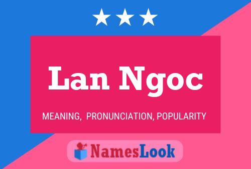 Lan Ngoc Name Poster