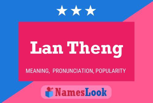 Lan Theng Name Poster