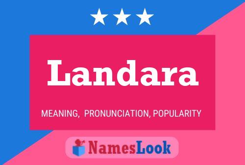 Landara Name Poster