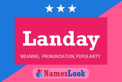 Landay Name Poster