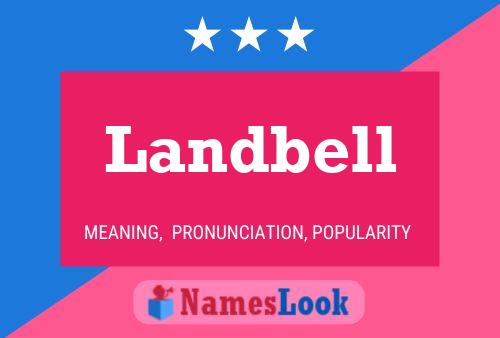 Landbell Name Poster