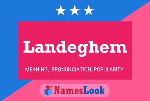 Landeghem Name Poster