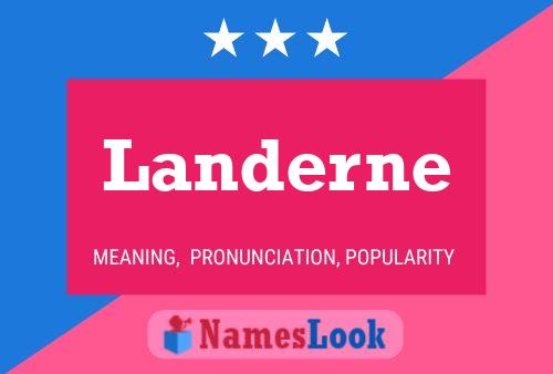 Landerne Name Poster