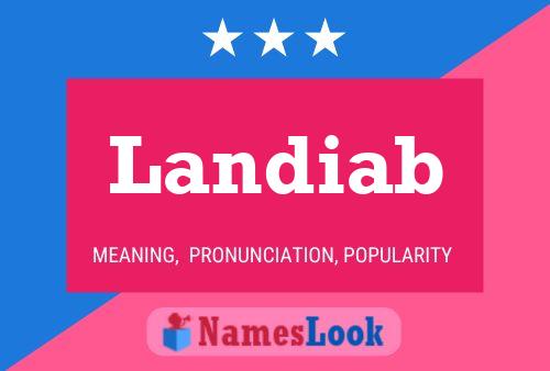 Landiab Name Poster