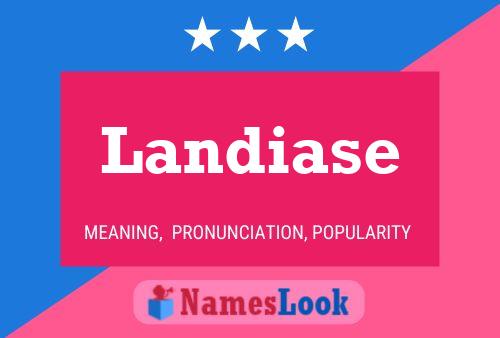 Landiase Name Poster