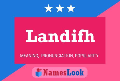 Landifh Name Poster