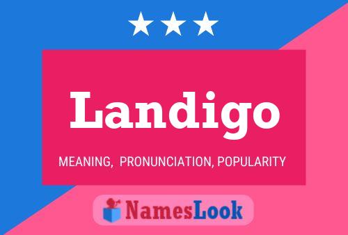 Landigo Name Poster