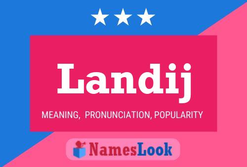 Landij Name Poster