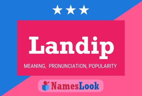 Landip Name Poster