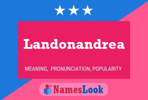 Landonandrea Name Poster