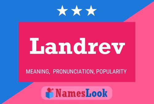 Landrev Name Poster