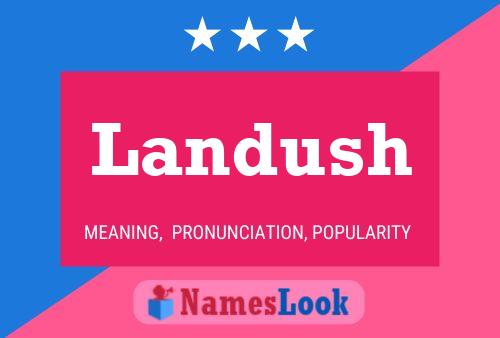 Landush Name Poster