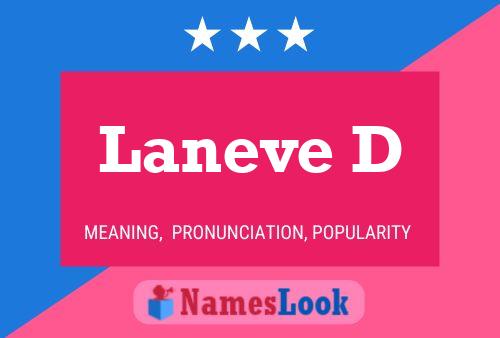 Laneve D Name Poster