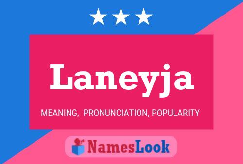 Laneyja Name Poster