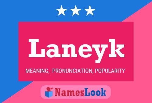 Laneyk Name Poster