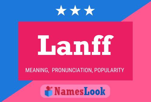 Lanff Name Poster