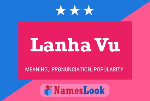 Lanha Vu Name Poster