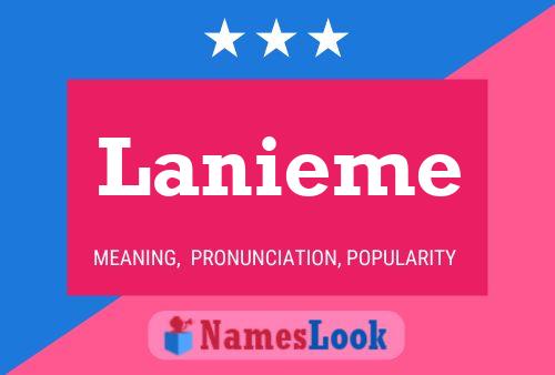 Lanieme Name Poster