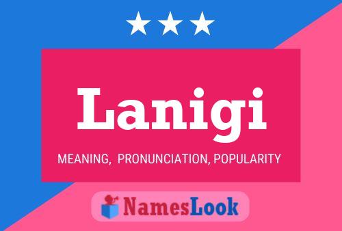 Lanigi Name Poster