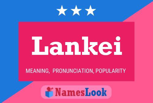 Lankei Name Poster