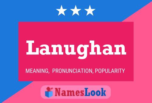 Lanughan Name Poster