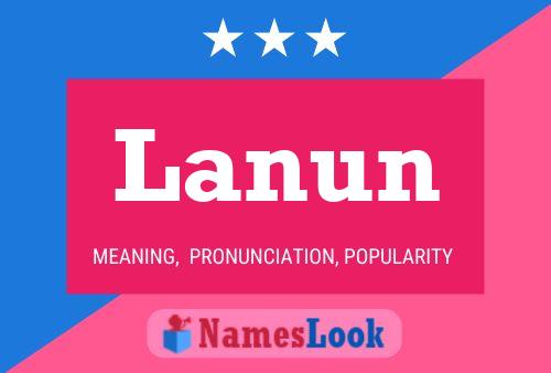 Lanun Name Poster