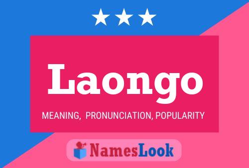 Laongo Name Poster