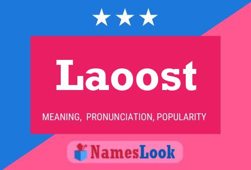 Laoost Name Poster