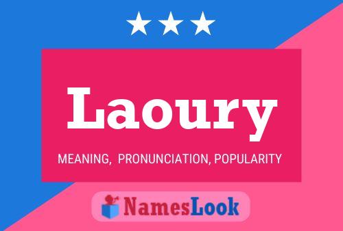 Laoury Name Poster