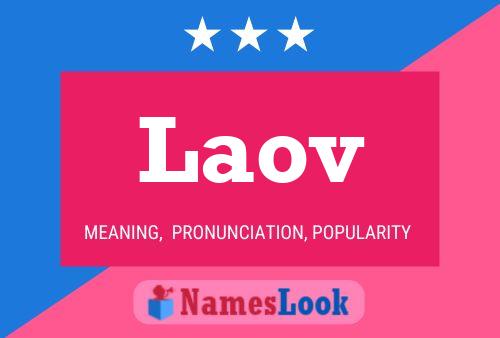 Laov Name Poster