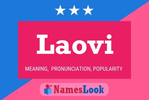 Laovi Name Poster