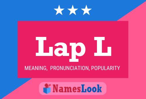 Lap L Name Poster