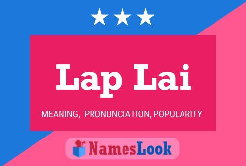 Lap Lai Name Poster