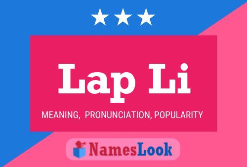 Lap Li Name Poster