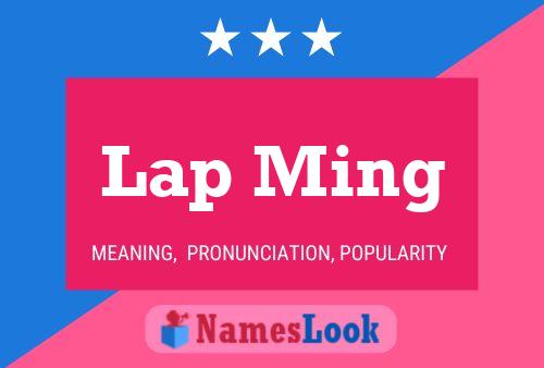 Lap Ming Name Poster