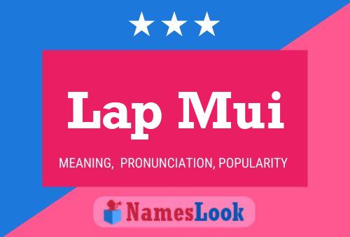 Lap Mui Name Poster