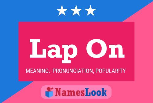 Lap On Name Poster